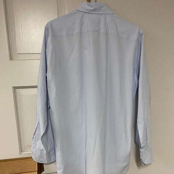 Proper Cloth Light Blue Dress Shirt Size 16.5-34.5 - Picture 3 of 6